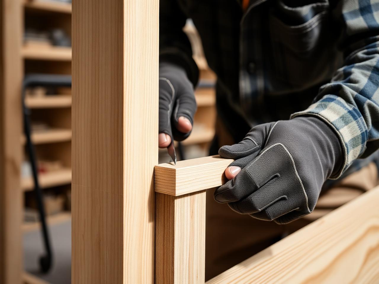 Menuisier travail bois